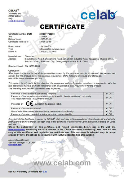 MASCARILLA PROTECTORA 3 CAPAS